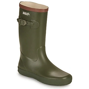 Image of Aigle Boy&#039;s Unisex Kids Partridge 2 Rain Boot, Khaki, 10 UK Child