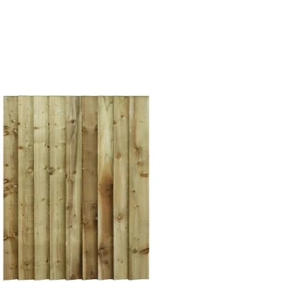 Image of Bespoke Custom Made to Measure UPTO HEIGHT: 4ft (120cm High) Feather Edge Semi Braced Flat Top Pathway Garden Pedestrian Gate [Width Between 75CM 90CM Hinge Pack Option Removed