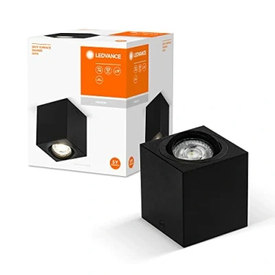 Image of LEDVANCE Surface Square downlight GU10 black