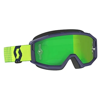 Image of Scott Goggle Primal Blue/Yellow Grn Chro Wks