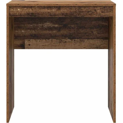 Image of vidaXL Rustic Writing Desk Old Wood Particle Board Small Storage
