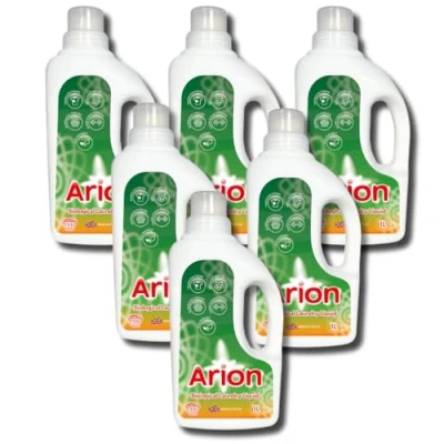 Image of Arion Biological Liquid Laundry Detergent 6x1L 198 Washes