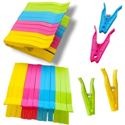 Image of 24 Strong Jumbo Storm Cloth Pegs For Those Blustery Drying Days sold by poundfox