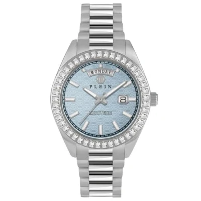 Image of Philipp Plein Men Analogue Quartz Watch with Stainless Steel Strap PWPNA0524