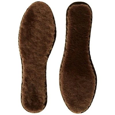 Image of Woly Unisex Adult Exquisit Winter Insoles Comfort Insole Brown 9 UK