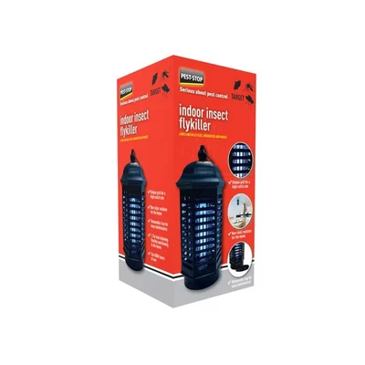 Image of Pest Stop Electronic Insect Flykiller Kills Flies, Mosquitos and Midges Non Toxic Easy to Use 30m Coverage