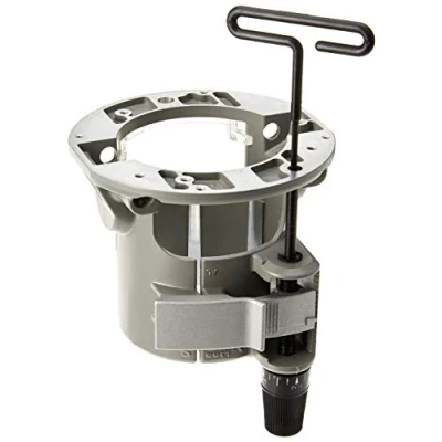 Image of BOSCH RA1165 Under Table Router Base with Above Hex Key, Silver