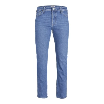 Image of Jack &amp; Jones Mike Straight leg jeans, Men&#039;s, Size: 28x32, Blue denim