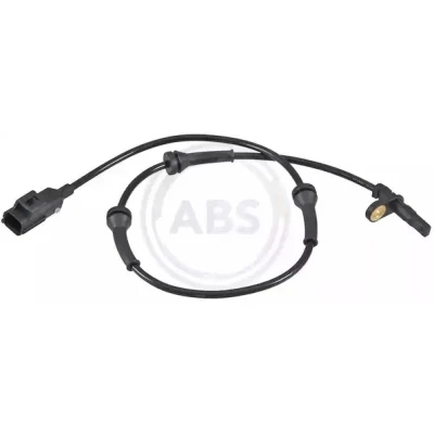 Image of LR024203, LR024208, LR066868, LR082224 ABS sensor A.B.S. 31260 Active 665mm 755mm 30mm black LAND ROVER: Range Rover Evoque