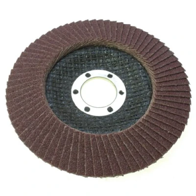 Image of Toolzone 115mm (4 1/2&quot;) Angle Grinder Sanding Flap Disc Wheel 80 Grit