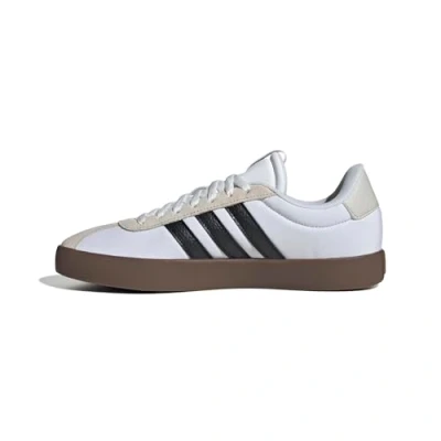 Image of adidas Men&#039;s VL Court 3.0 Shoes, FTWR White/core Black/Grey one, 12.5 UK