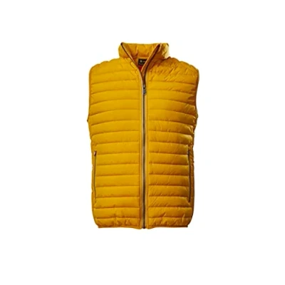 Image of G.I.G.A. DX Men&#039;s Quilted Vest/Functional Vest in Down Look, Green, S