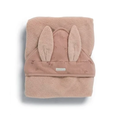 Image of Mamas &amp; Papas Welcome to The World Hooded Towel, Wildflower
