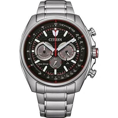 Image of Citizen Men Chronograph Japanese Quartz Watch with Stainless Steel Strap CA4561 89E