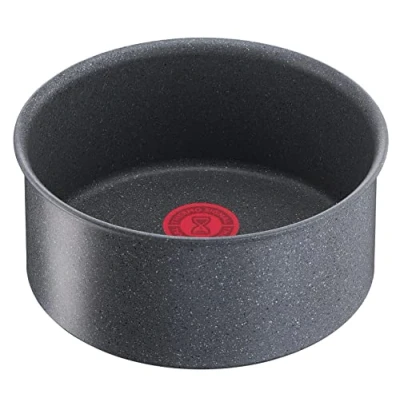 Image of Lagostina Ingenio Mineralis Green Saucepan Diameter 16 cm, 100% Recycled Aluminium Casserole Pan for Gas, Oven and Induction, with Cooking Indicator, Can be Used Removable Handle