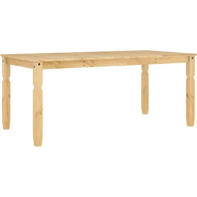 Image of vidaXL Dining Table Corona 180x90x75 cm Solid Wood Pine