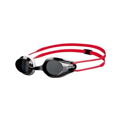 Image of Arena Tracks Jr Youth Swim Goggles, Smoke / White Red, Junior