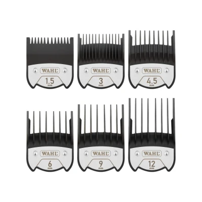 Image of Wahl Premium Magnetic Attachment Combs, Clipper Hair Attachments, Guards, Comb Professional Guides, Pro Accessories, Barbers Supplies