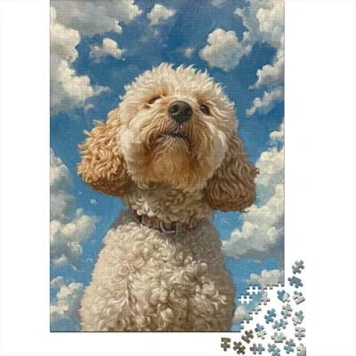 Image of DHBANEIOK Cockapoo Jigsaw Puzzles For Adults 1000 Piece Puzzle Challenging, Great Gift All Ages 300pcs (40x28cm)