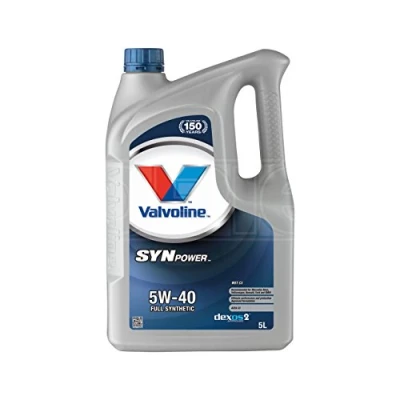 Image of Valvoline SynPower MST C3 5W 40 Fully Synthetic Engine Oil 842034 5 Litres