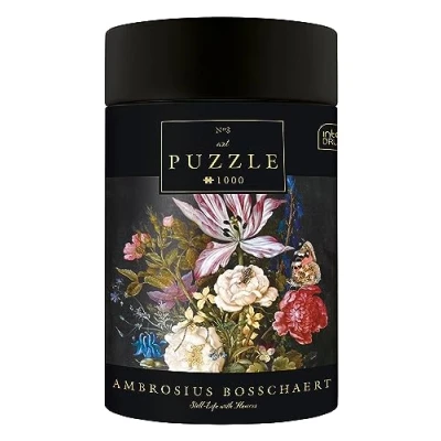 Image of Interdruk PUZ1000A3B Jigsaw Puzzle, Bosschaert, 67x48 cm