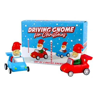 Image of Gift Republic GR430022 Driving Gnome for Christmas, Blue,red