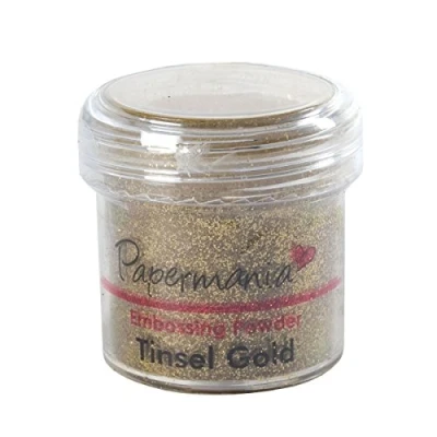 Image of Docrafts 1 oz Embossing Powder, Tinsel Gold
