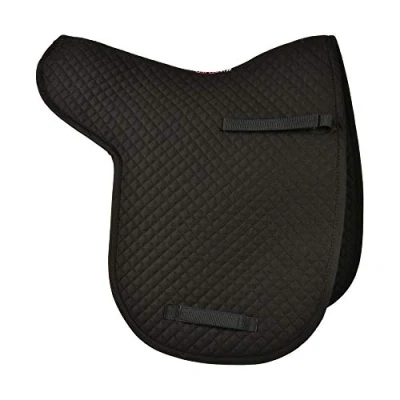 Image of Y H HyWither Competition Dressage Numnah Black Full