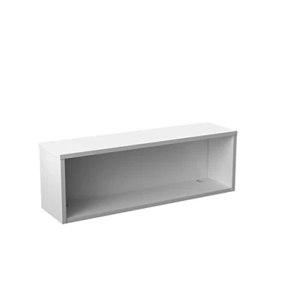 Image of Reception Modular 1200W Straight Hutch Unit White RCM1200SHUWH