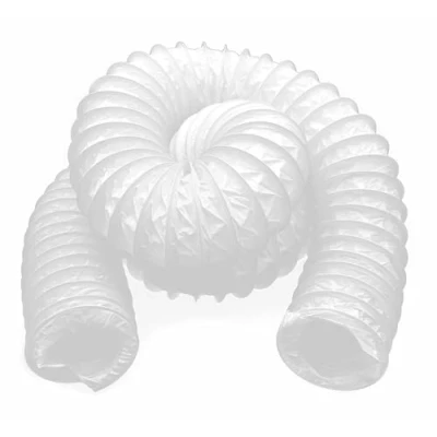 Image of H&amp;C VENT 100mm / 4 inch Ducting Hose Pipe │ Flexible PVC Tube Aircon Duct Ventilation Flex Exhaust Tumble Dryer, Extractor fan, fan Air Conditioning Conditioner (Air con, AC)