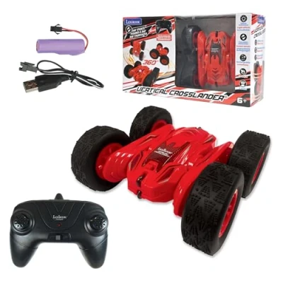 Image of Lexibook RC55, Vertical Crosslander, all terrain car, up to 12km/h, light effects, several positions, gravity sensor, 2.4Ghz remote control included, rechargeable