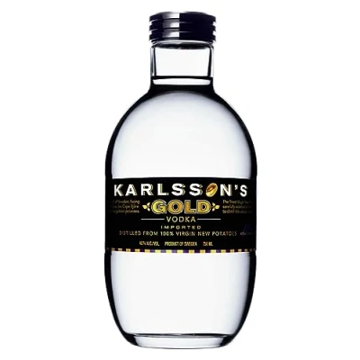 Image of Karlsson&#039;s Gold Swedish Vodka 70cl