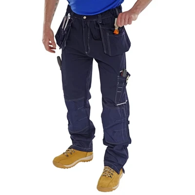 Image of SHAWBURY MULTI PURPOSE TROUSER NAVY BLUE 30