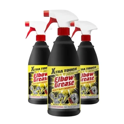 Image of Elbow Grease Xtra Tough Heavy Duty Degreaser Super Strength Cleaner for Metals, Tools, and Plastics Solvent Free