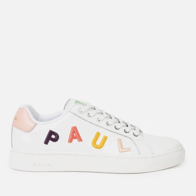 Image of Paul Smith Women&#039;s Lapin Letters Leather Trainers UK 7