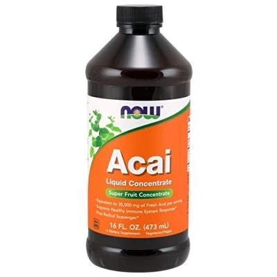 Image of Now Foods by body care; Acai Liquid Concentrate Super Fruit Antioxidant 16 oz