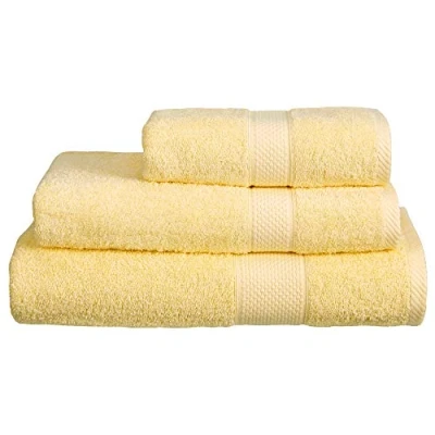 Image of Linens Limited Turkish Cotton Face Cloth for Washing Face, Great as Towel, Guest and More, Soft Luxurious, Reusable, Super Absorbent, Machine Washable (Lemon)