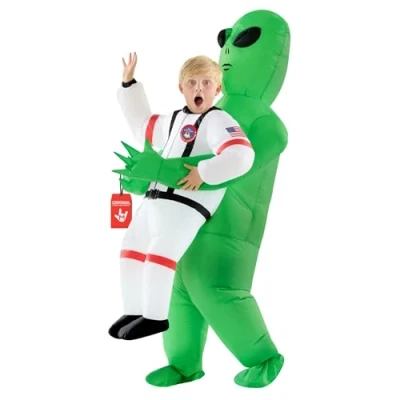 Image of Morph Inflatable Alien Costume Kids Costumes For Kids, Astronaut Blow Up Halloween Boys Girls