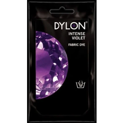 Image of Dylon Fabric &amp; Clothes Dye Hand Wash Only 30 Intense Voilet