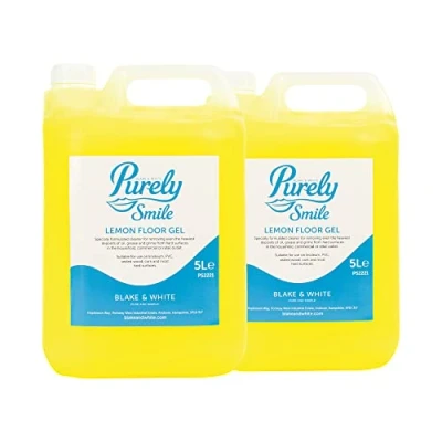 Image of Blake &amp; White Purely Smile Lemon Floor Gel 5 Litre x 2