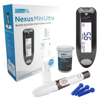 Image of GlucoRx Nexus Mini Ultra Blood Glucose Monitoring System