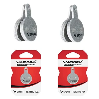 Image of Vandorm 2 PAIRS Tektro IOX, V SPORT SEMI METALIC Disc Brake Pads