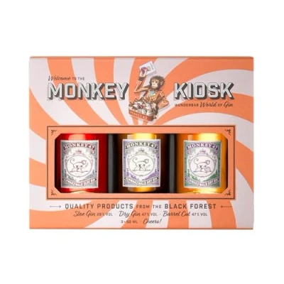Image of Monkey 47 Kiosk Gin Gift Set (3 x 5 cl)