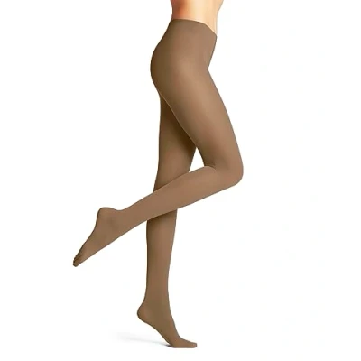 Image of FALKE Women&#039;s Pure Matt 50 DEN Tights Semi Opaque Mid Thick Plain Elegant Pressure Free Comfort Waistband Ladder Resistant Toe Fine Soft Sustainable Yarn 1 Pair