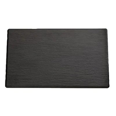 Image of APS GF071 Slate Melamine Platter, 1/2 GN