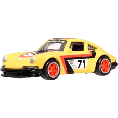 Image of Hot Wheels Premium Porsche 911, Car Culture Circuit Legends Vehicles for Kids 3 Years Old &amp; Up and Adult fans Collectors, Collection of 1:64 Scale Vehicles, HKC80