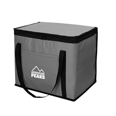 Image of ADEPTNA Portable Lightweight Extra Large Insulated Cooler Cool Bag Collapsible BBQ Picnic Camping Festivals Keeps your Food Fresh and Drinks (30 LITRE BAG)