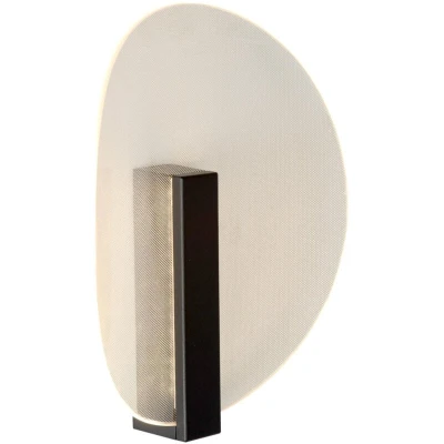 Image of Laredo Modern Wall Light Outdoor LED 1x9W 2700K IP54 Black
