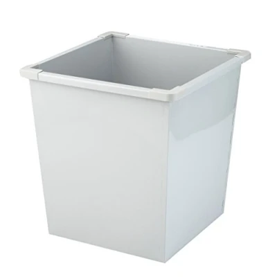 Image of Avery Steel Bin Square 27L Grey 631LGRY