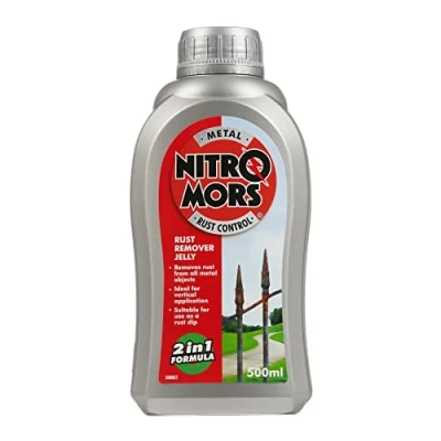 Image of Nitromors Rust Remover Jelly, 2 in 1 Non Drip Gel Formula, 500 ml
